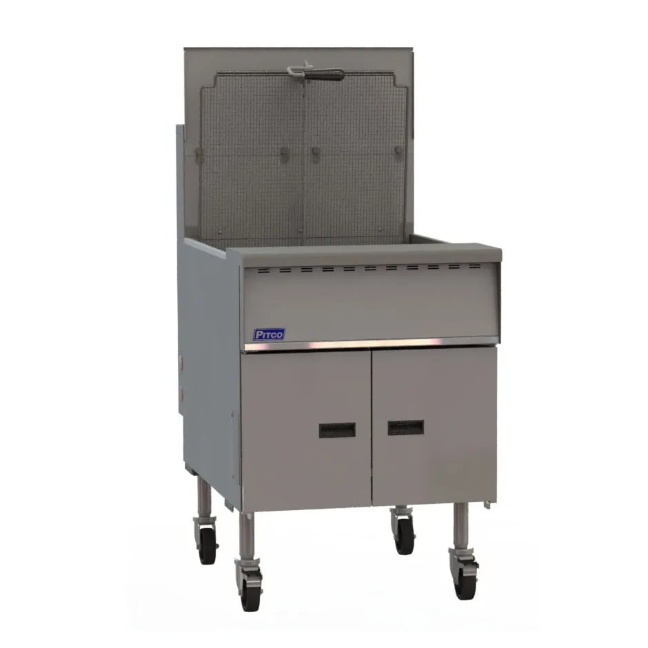 Pitco® SGM24 MegaFry Floor Fryer, 150 lb. Tank, Natural Gas