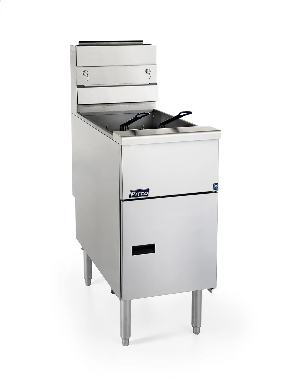 Pitco® SG14RS Solstice™ Floor Fryer, (1) 40-50 lb. Tank, Natural Gas, 122,000 BTU