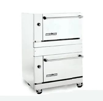 American Range ARDS-36 54" Stacked Double-Deck Low Boy Roast-and-Bake Standard Ovens, LP Gas