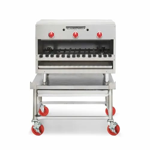 American Range AROB-48 48" Infrared Brazil Salamander Broiler with (4) Burners, LP Gas