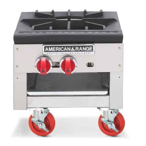 American Range SPSH-18 18" Single Stock Pot Burner, LP Gas