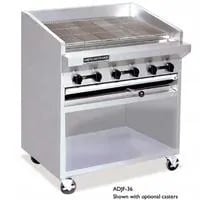 American Range ADJF-48 48" Adjustable Floor Charbroiler, LP Gas
