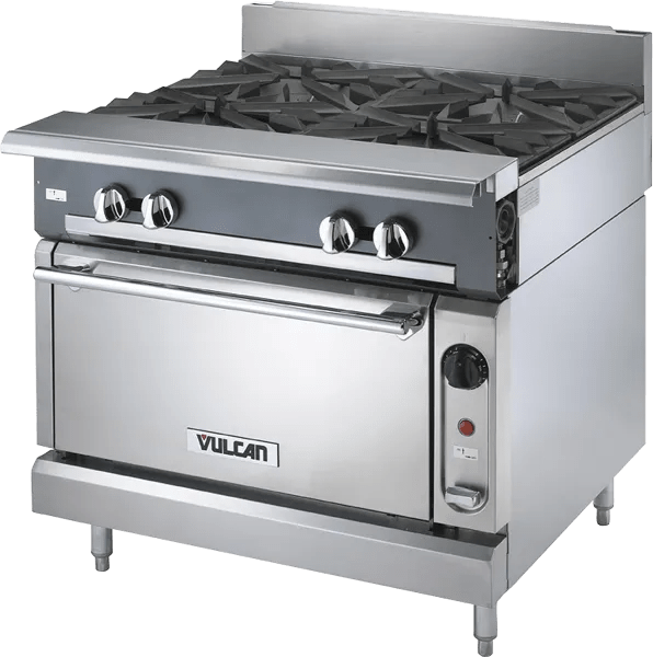 Vulcan V4B36 36" Heavy-Duty Modular Range with (6) Burners, LP Gas