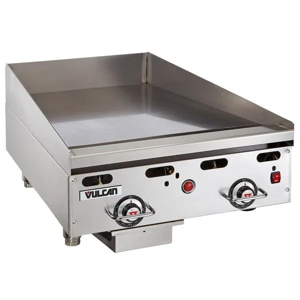 Vulcan 924RX 24" Heavy-Duty Countertop Griddle, Natural Gas