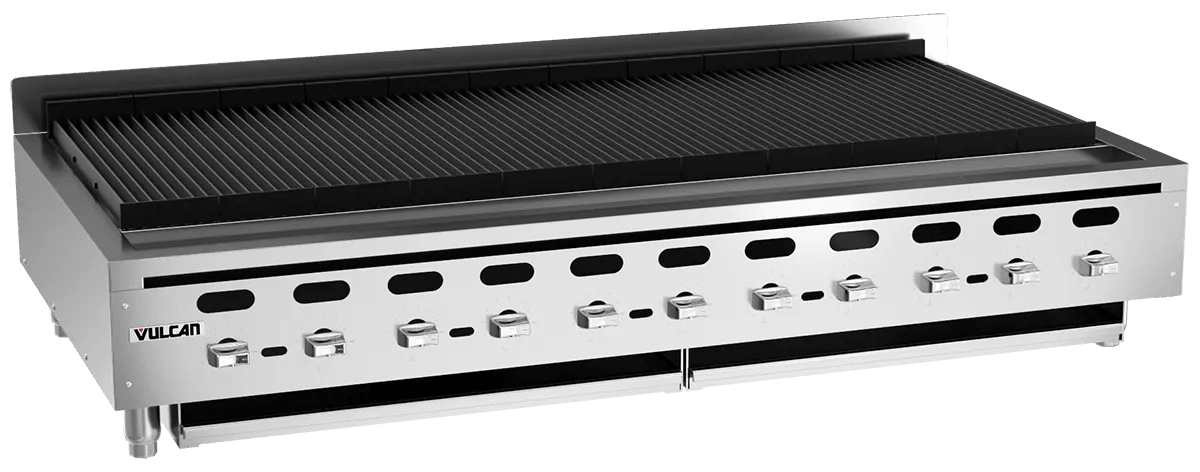 Vulcan VACB60 60" Heavy-Duty Countertop Charbroiler, Natural Gas