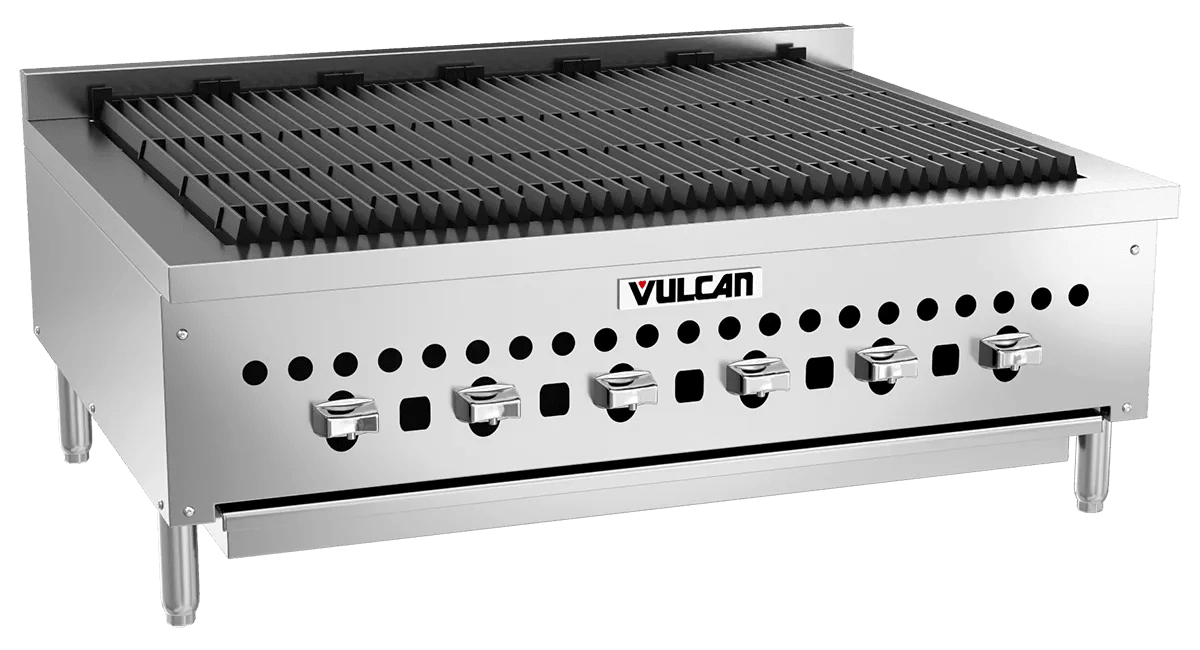 Vulcan VCCB36 36" Low Profile Countertop Charbroiler, LP Gas