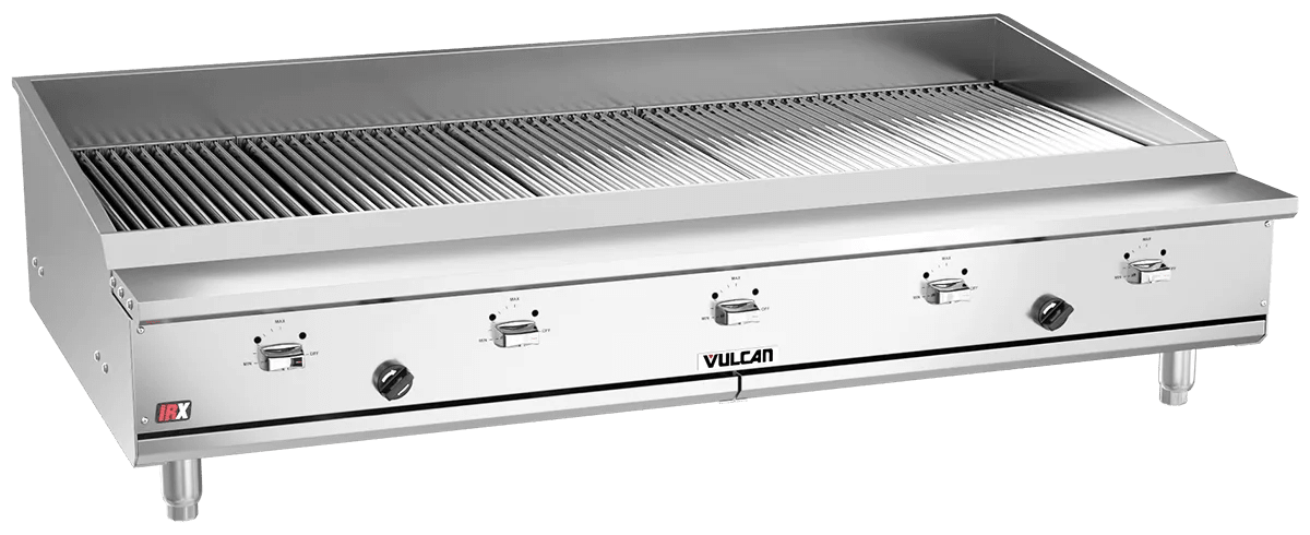 Vulcan VTEC60 60" Infrared Countertop Charbroiler, LP Gas