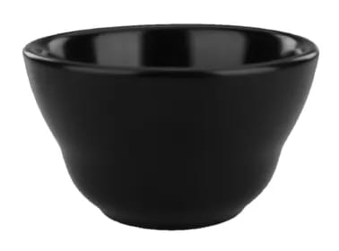 International Tableware TN-44-MB Torino Porcelain Matte Black Bouillon (7oz)