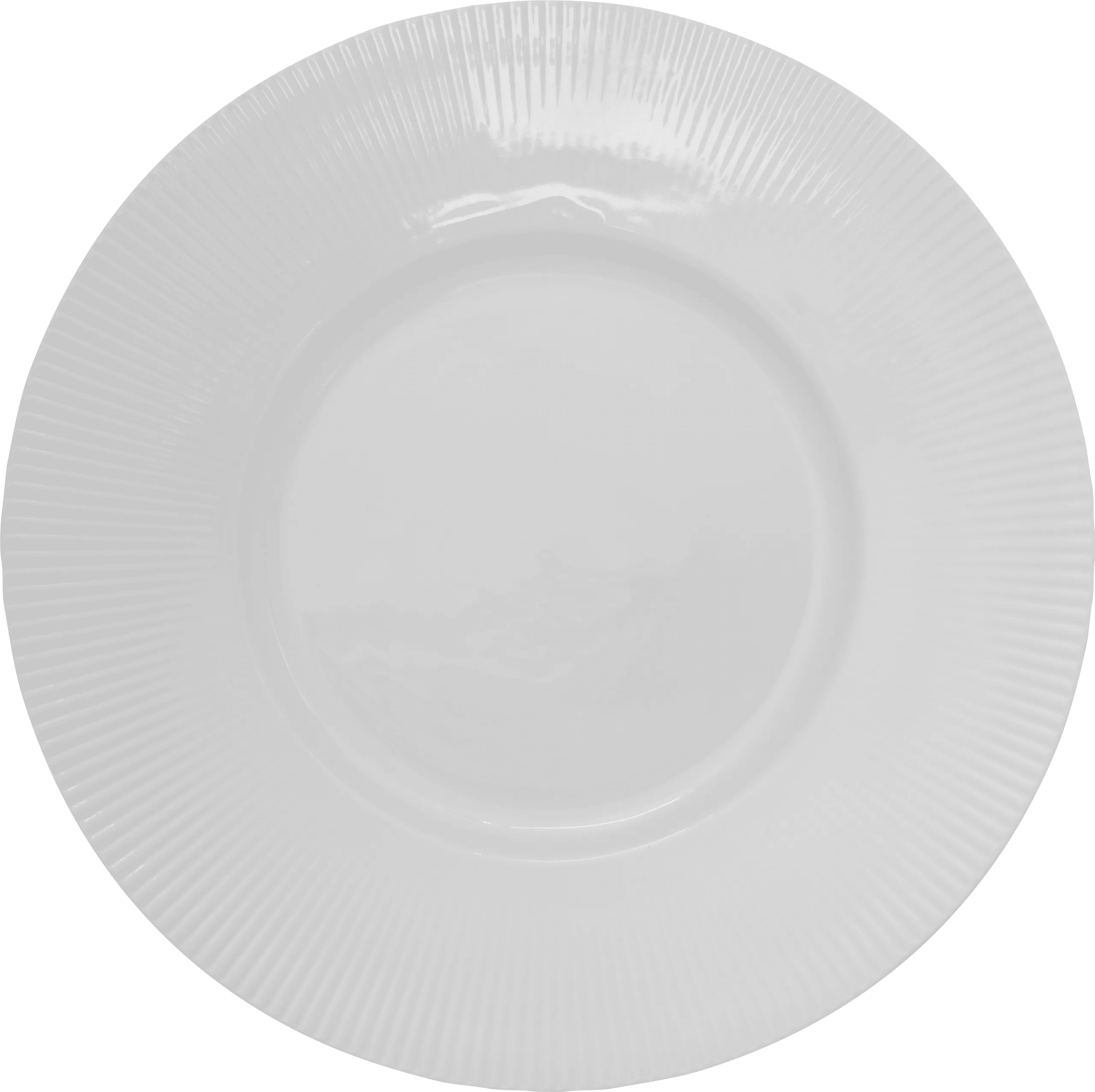 International Tableware SB-88 Sunburst Porcelain BW 2" Wide Rim Plate 9"