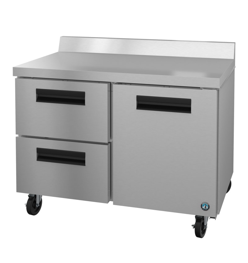 Hoshizaki WR48B-D2 Refrigerated Counter, Work Top, Freestanding, Front Breathing