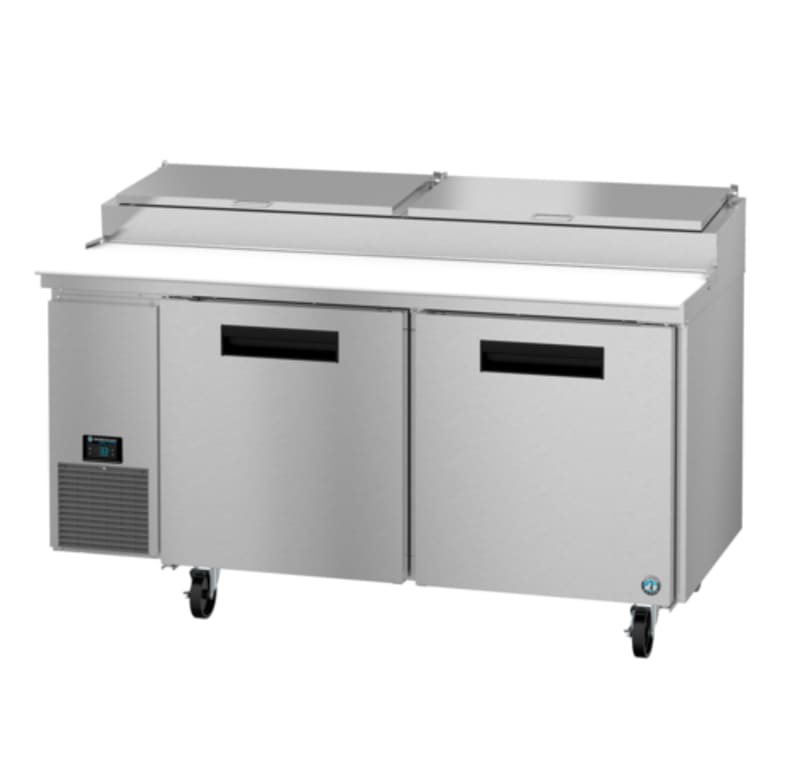 Hoshizaki PR67B Steelheart Series 67" Two-section Pizza Prep Table