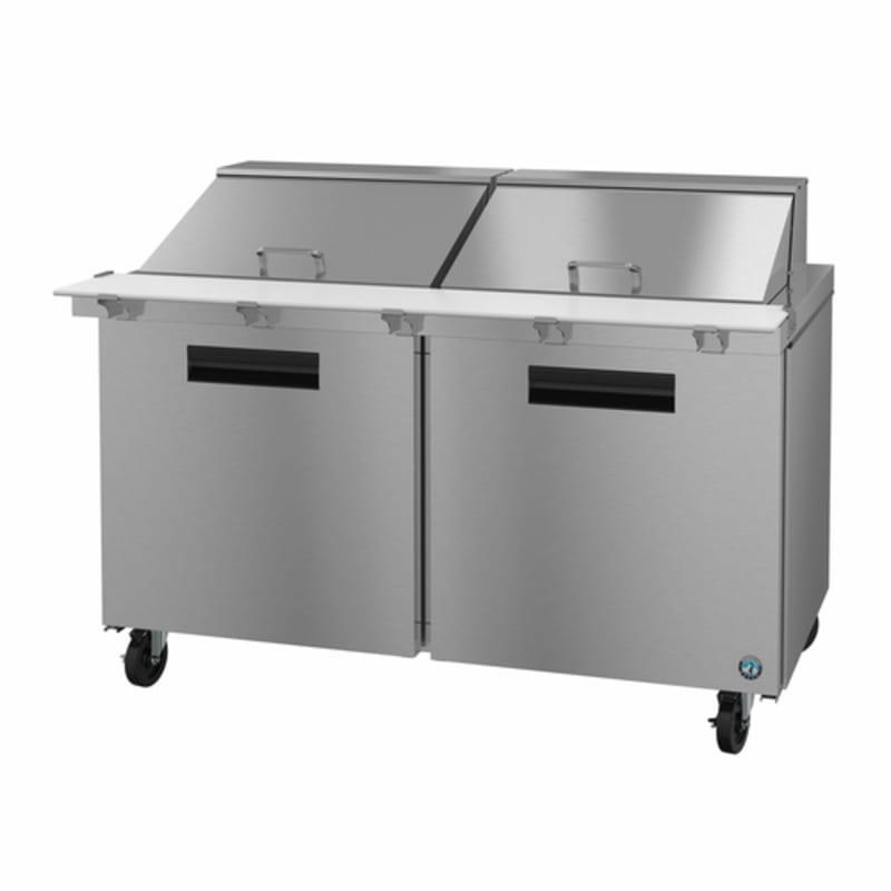 Hoshizaki SR60B-24M 60" Mega Top Prep Refrigerator with 2 Doors