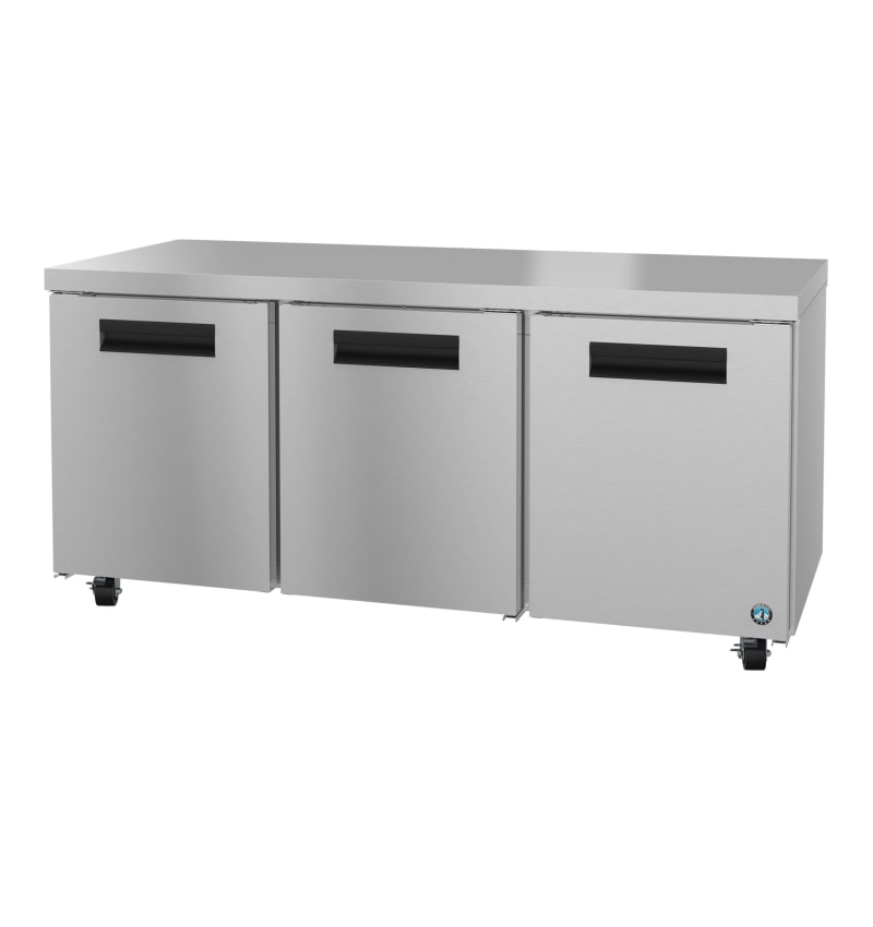 Hoshizaki UR72B Refrigerator, Reach-In, Undercounter, Solid Swing, 1/5 HP