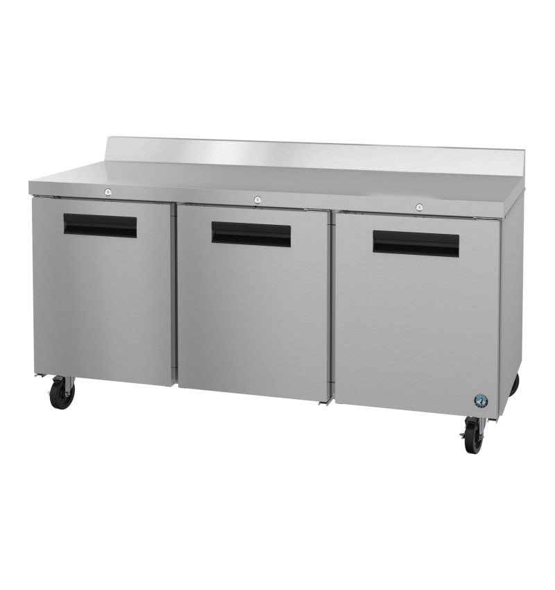 Hoshizaki WR72B-01 Refrigerated Counter, Work Top, Freestanding, Front Breathing