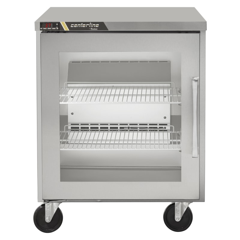 Traulsen CLUC-27R-GD-R C-Series 27" 1 Glass Door Undercounter Refrigerator, Right-Hinged