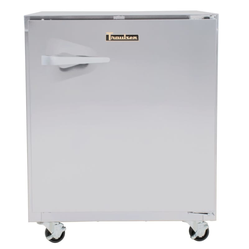 Traulsen ULT27-L Dealer's Choice 27" 1 Solid Door Undercounter Freezer, Left-Hinged