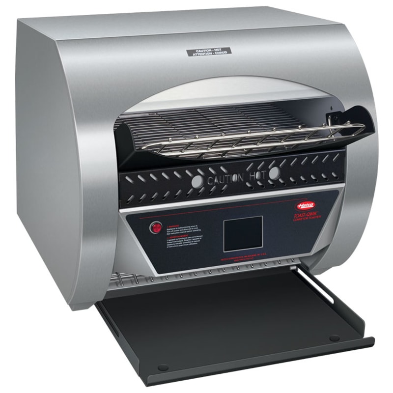 Hatco TQ3-2000 Toast-Qwik® Stainless Steel Conveyor Toaster with 2" Opening, 208V