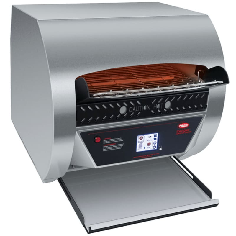 Hatco TQ3-2000H Toast-Qwik® Black Conveyor Toaster with 3" Opening, 240V