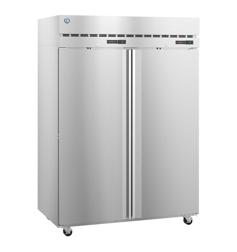 Hoshizaki DT2A-FS 55" Dual Temperature Reach-In Refrigerator/Freezer Combo with Two Solid Doors