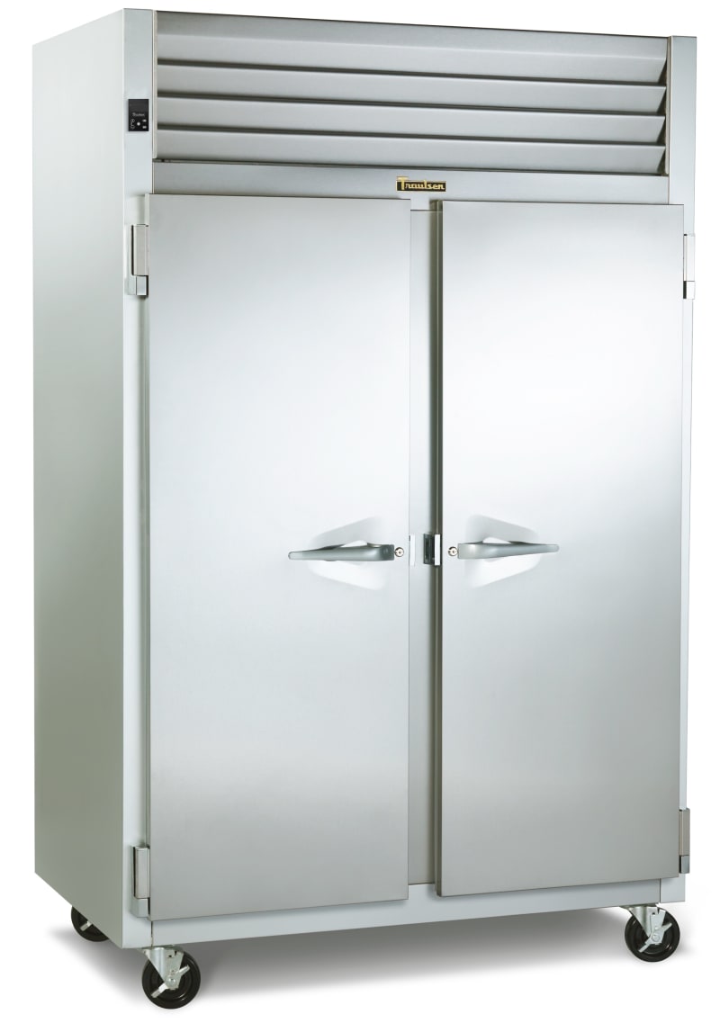 Traulsen G22000 Dealer's Choice 52" Four Solid Half Door Reach-In Freezer, Left/Right-Hinged