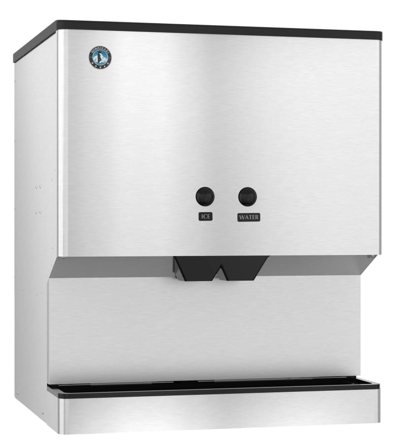 Hoshizaki DM-200B 30''W Ice and Water Dispenser with 200 lbs. Capacity - Stainless Steel Exterior
