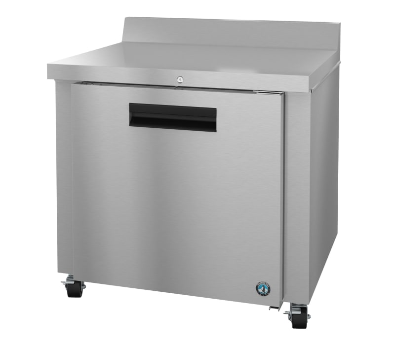 Hoshizaki WR36B-01 Refrigerator, Single Section Worktop, Stainless Door with Lock