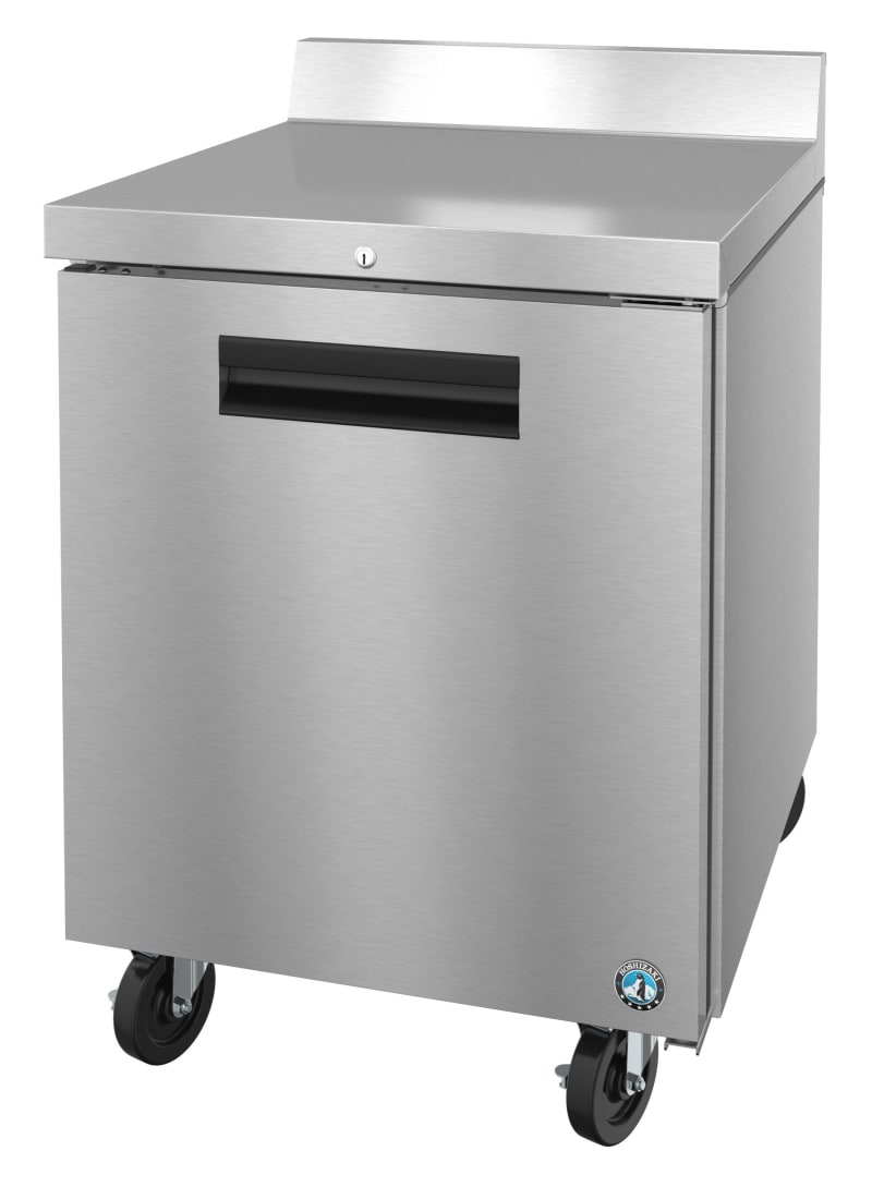 Hoshizaki WR27B-01 Refrigerator, Single Section Worktop, Stainless Door with Lock