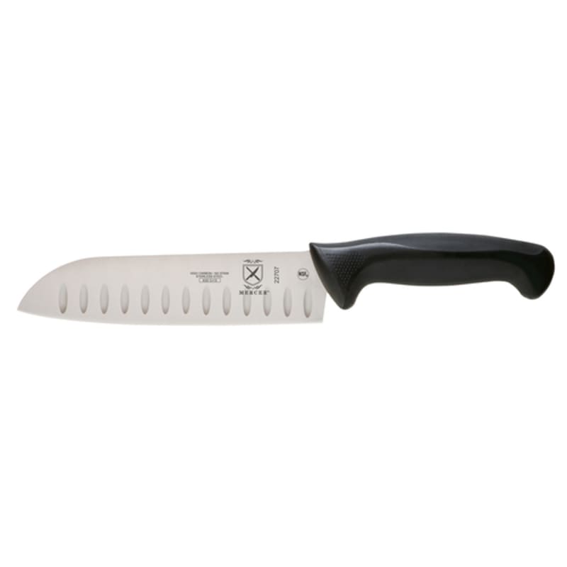 Mercer Culinary M22707 Millennia® Santoku Knife, 7", Granton Edge