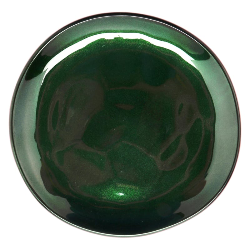 G.E.T. Enterprises CS-7-CSG Cosmo 6-3/4" Round Cosmo Green Melamine Plate