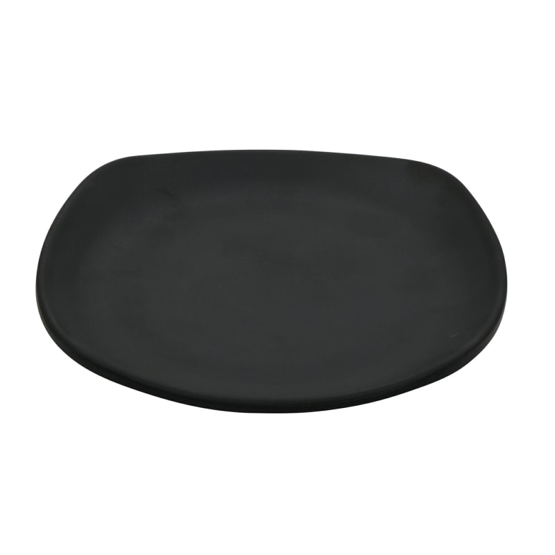 G.E.T. Enterprises P-500-BK Nara 5" Square Black Melamine Plate