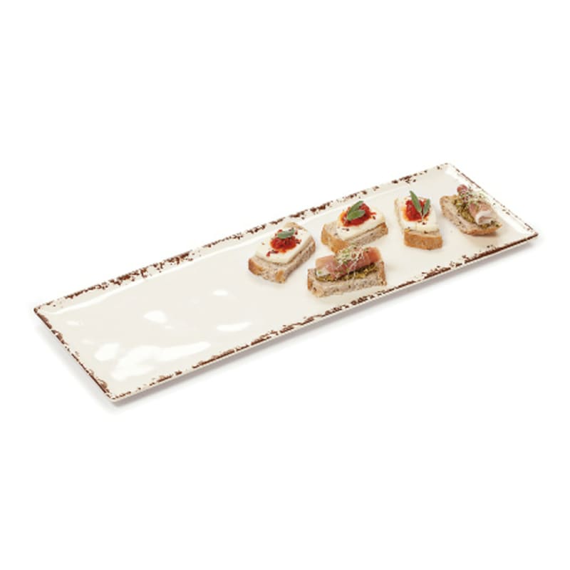 G.E.T. Enterprises ML-2107-TC Tuscan Mill 21" Rectangle Melamine Platter