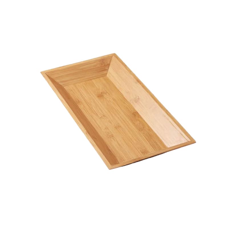 American Metalcraft BAM18 18" x 8-1/4" Bamboo Tray