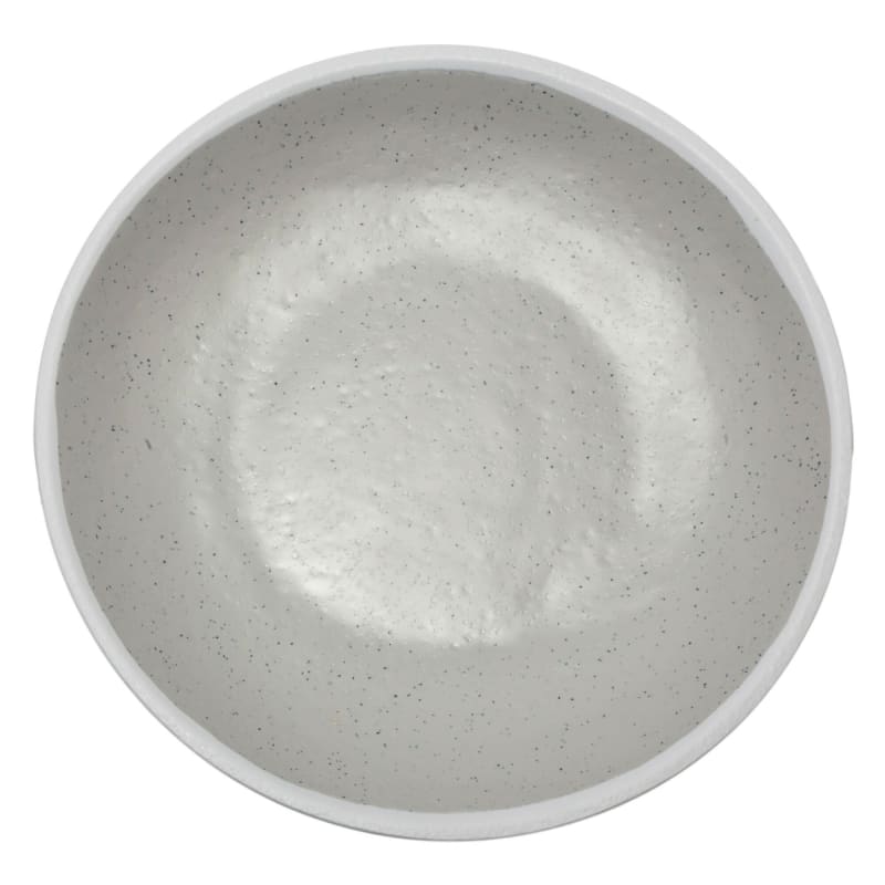 G.E.T. Enterprises P-100-DVG Pottery Market Glazed 10" Round Dove Grey Melamine Plate