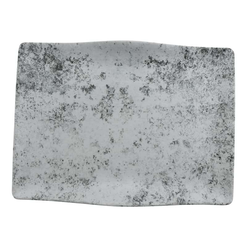 G.E.T. Enterprises RFS303 Cheforward Endure 19.6" Rectangle Pebble Melamine Platter