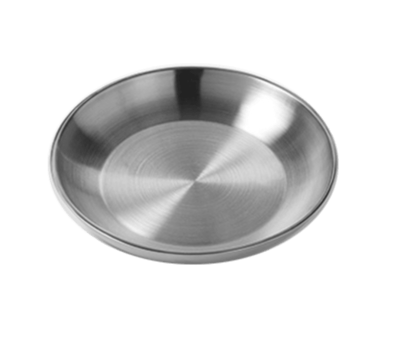 American Metalcraft DWSEA12 12" Round Double Wall Stainless Steel Seafood Tray