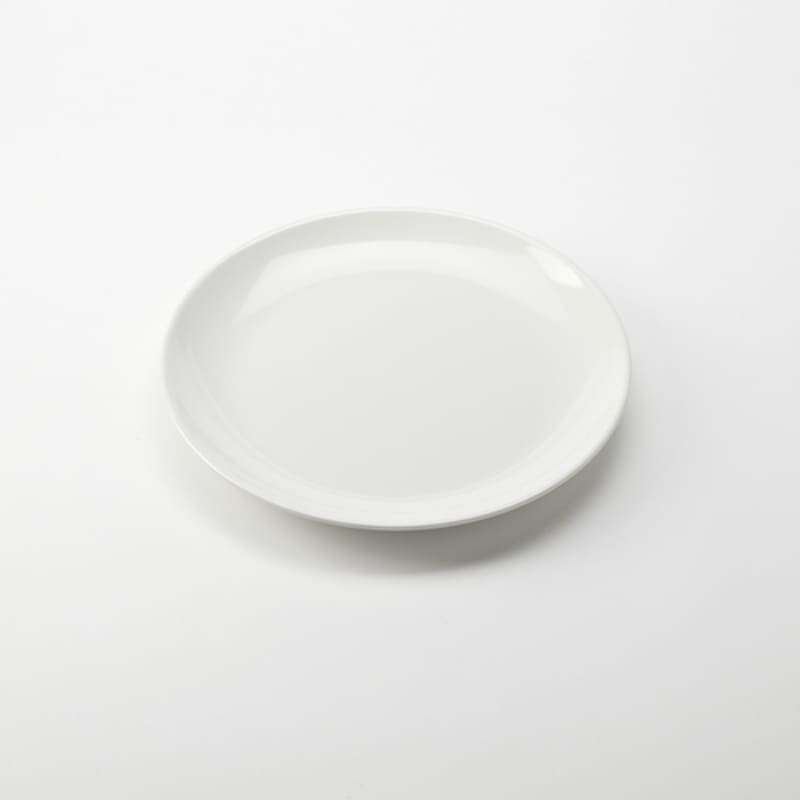 American Metalcraft MTP12 12" Round White Melamine Plate