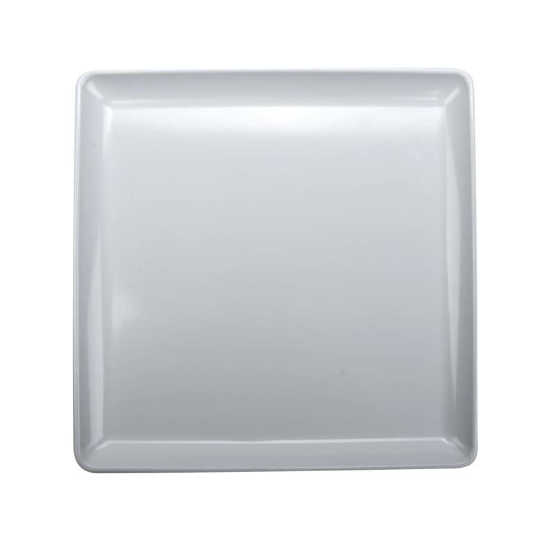 G.E.T. Enterprises CS-1101-W Midtown 11" Square White Melamine Plate