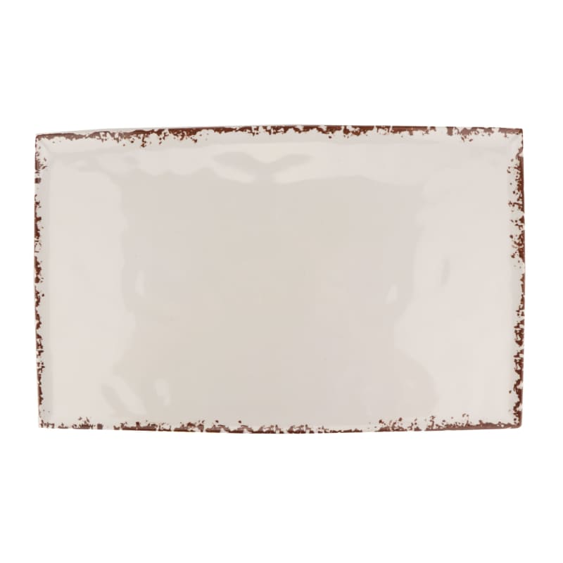 G.E.T. Enterprises ML-2113-TC Tuscan Mill 21" Rectangle Melamine Platter