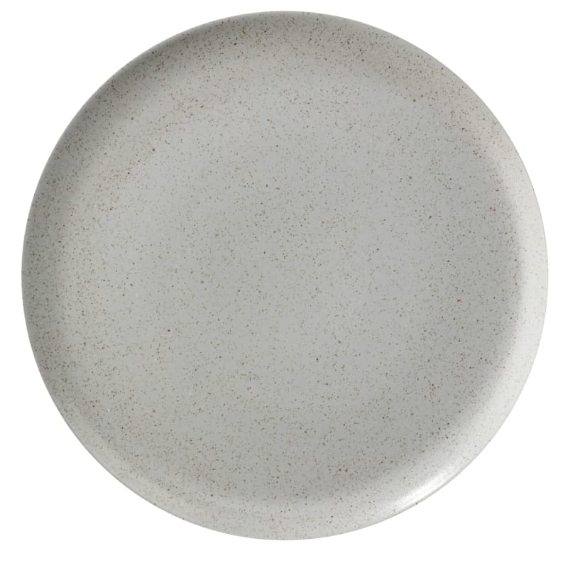 G.E.T. Enterprises PA1944711724 Corona Cosmos Moon 7" Round Gray Porcelain Plate
