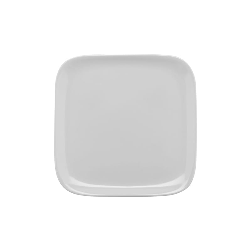 G.E.T. Enterprises CS-6115-W Siciliano 5" Square White Melamine Plate