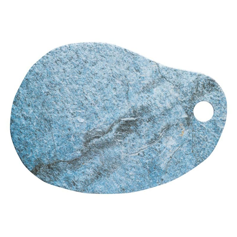 G.E.T. Enterprises LP300 Cheforward Lapis 17.38" Irregular Antique Cement Melamine Platter