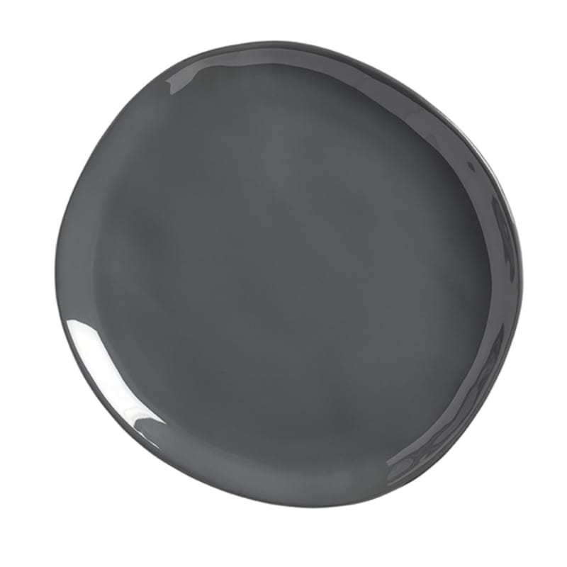 American Metalcraft CP10ST 11-1/8" Round Storm Melamine Crave Coupe Plate