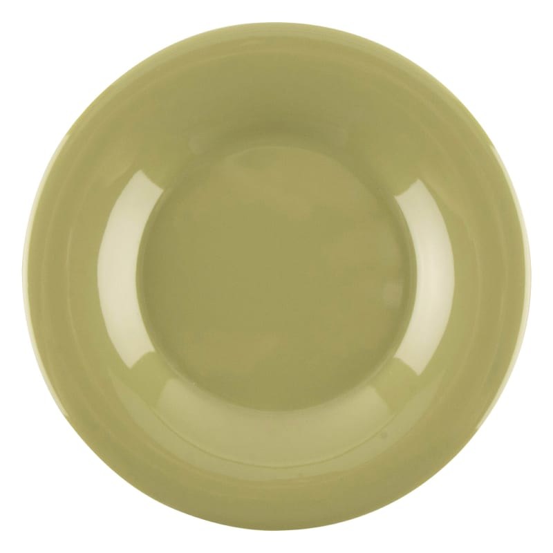 G.E.T. Enterprises WP-10-AV Diamond Harvest 10-9/16" Round Avocado Melamine Plate