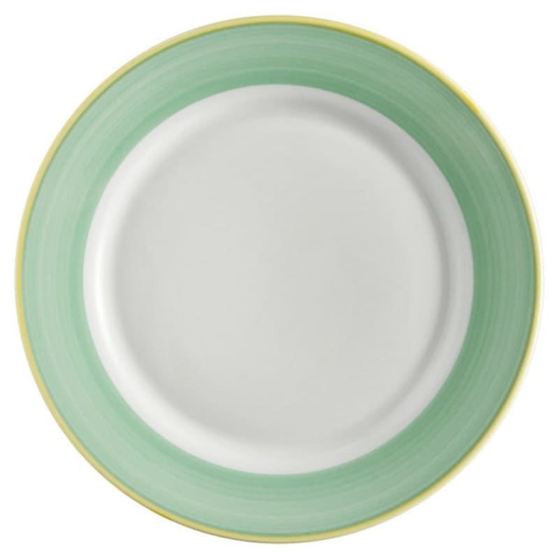 G.E.T. Enterprises PA1603902524 Corona Calypso 9-13/16" Round Green Porcelain Plate