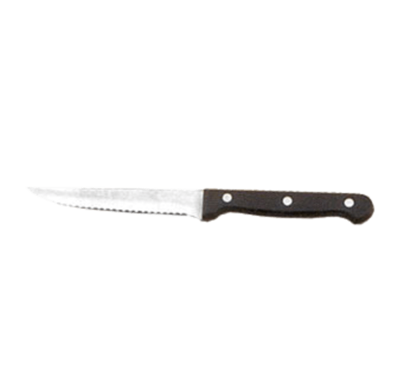 American Metalcraft KNF7 8-3/4" Pointed Tip Steak Knife with POM Handle