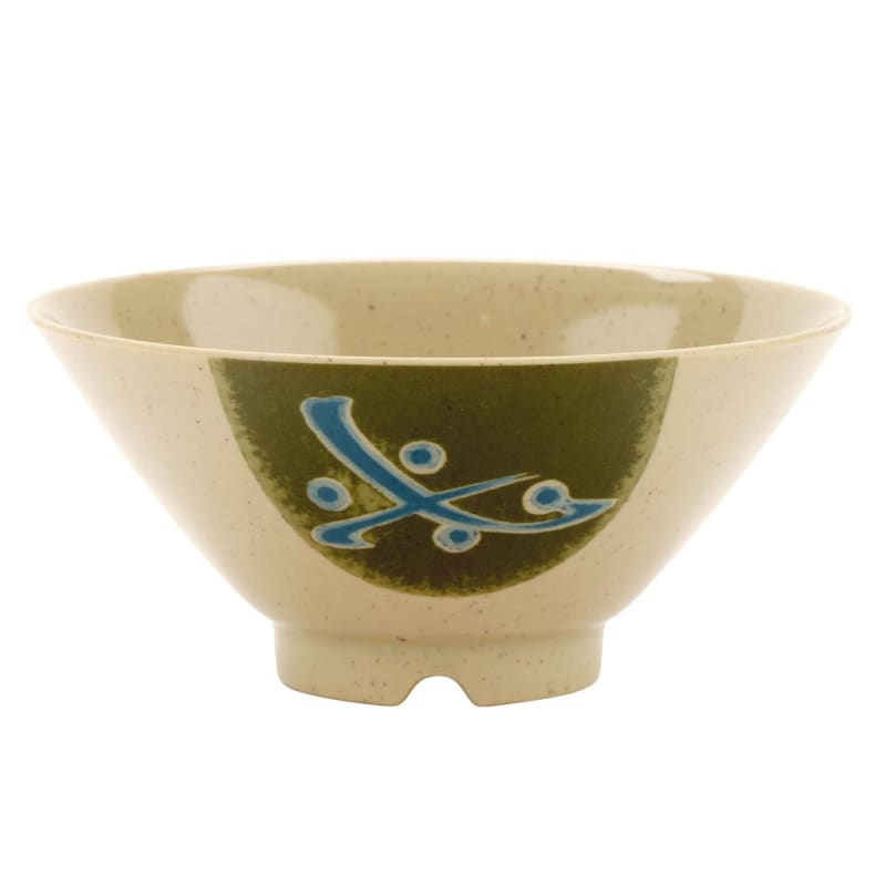 G.E.T. Enterprises 0180-TD Traditional 8 oz. Round Patterned Melamine Bowl
