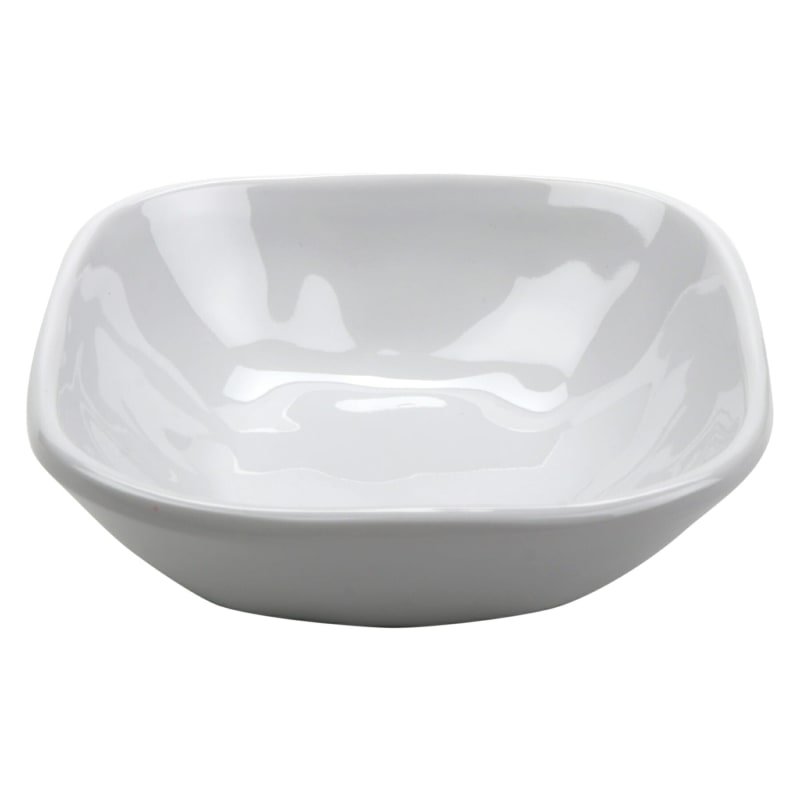 G.E.T. Enterprises SB-5-AM-W Arctic Mill 5 oz. Round White Melamine Bowl