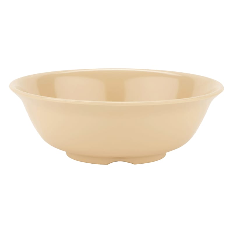 G.E.T. Enterprises M-810-T Supermel 16 oz. Round Tan Melamine Bowl