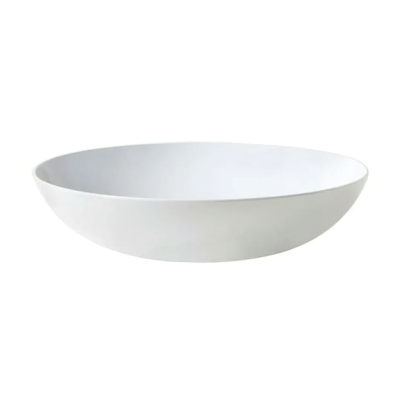 G.E.T. Enterprises ML-239-W Siciliano 11.4 Qt. Round White Melamine Bowl