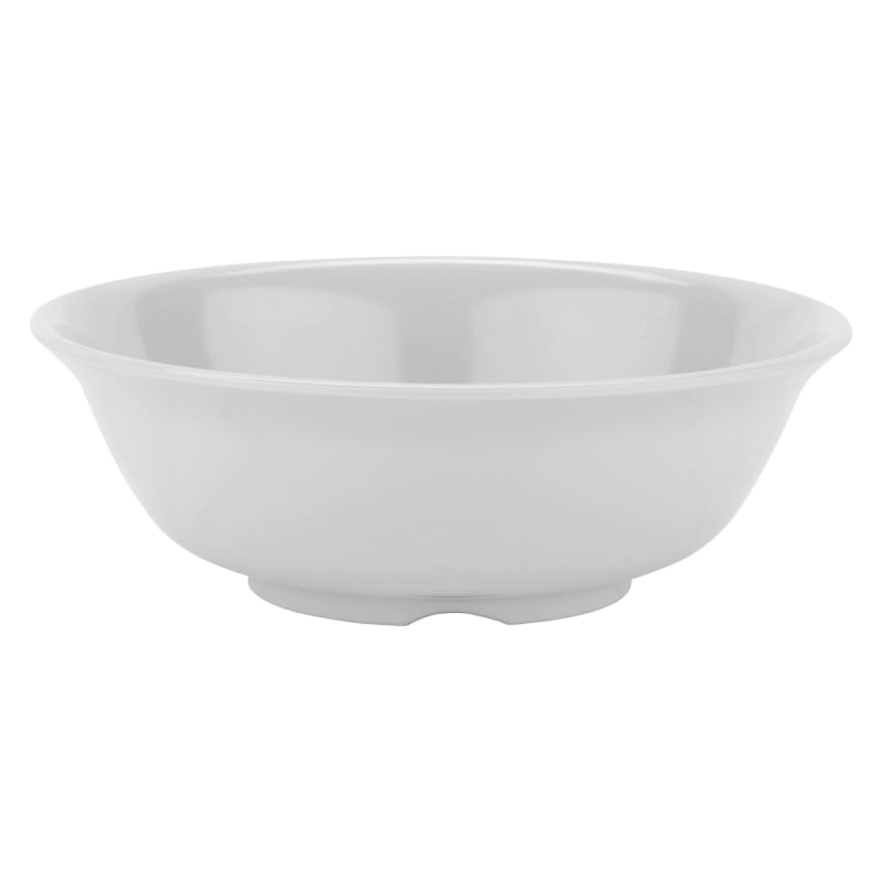 G.E.T. Enterprises M-810-W Supermel 16 oz. Round White Melamine Bowl